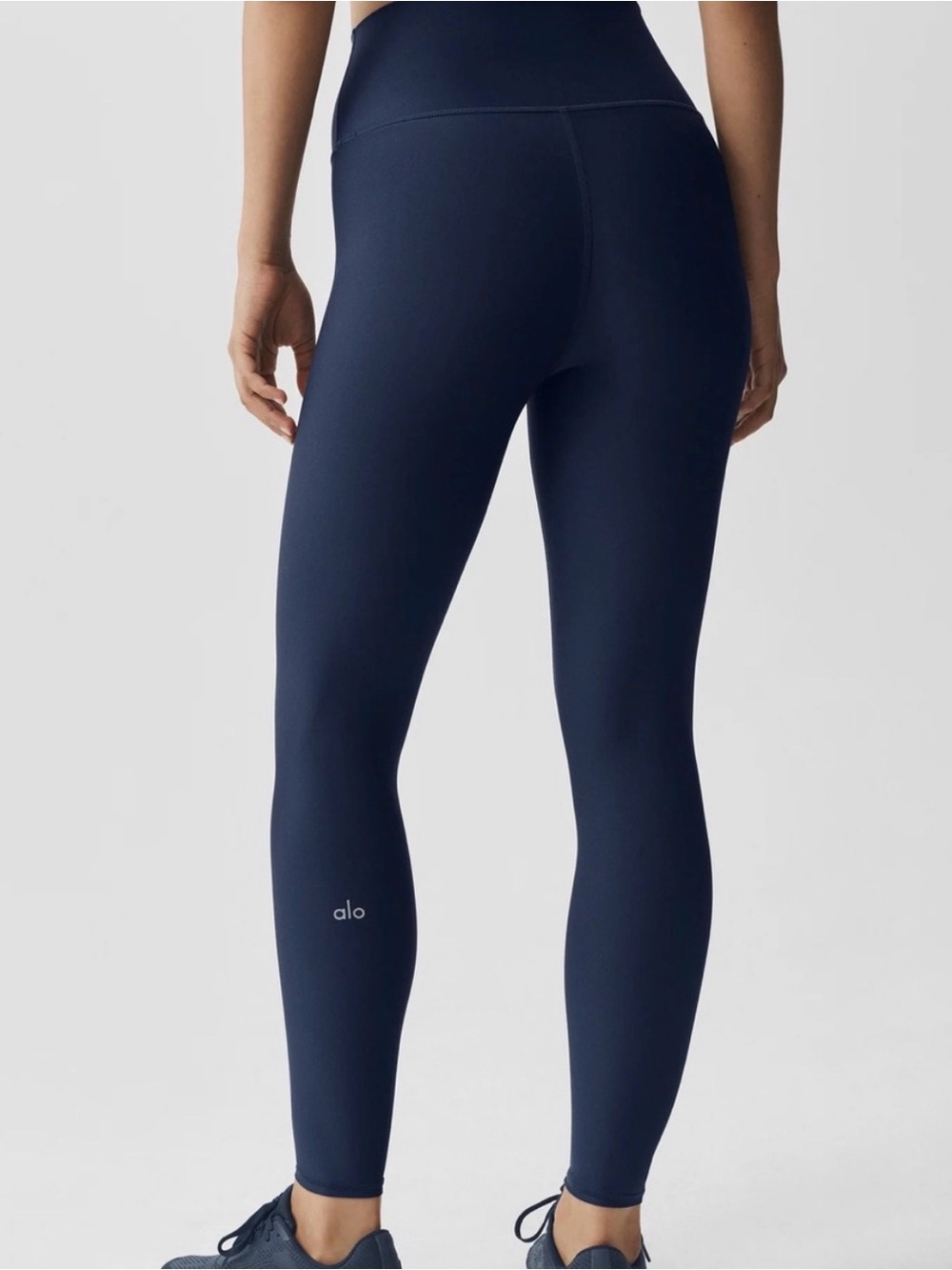 ALO Yoga Navy High-Rise Performance Leggings